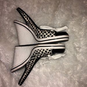 Coach wedge sneakers